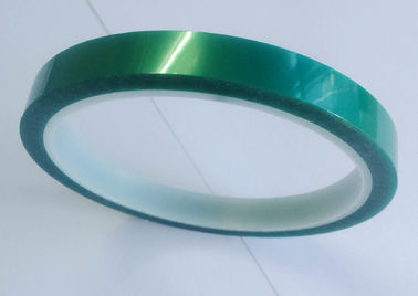 ISO9001 شريط البوليستر الأخضر الداكن 85um مع لاصق سيليكون للطلاء